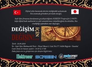 Sade Ofset Etiket Kurulumu